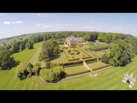 Drone footage of Northamptonshire stately homes