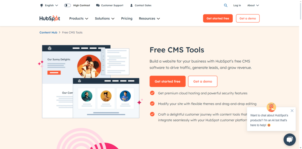 HubSpot CMS