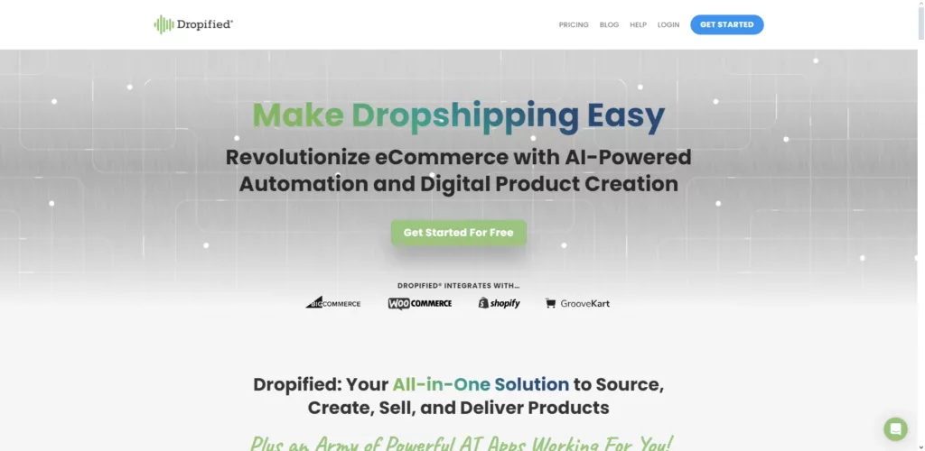 woocommerce dropshipping Dropified