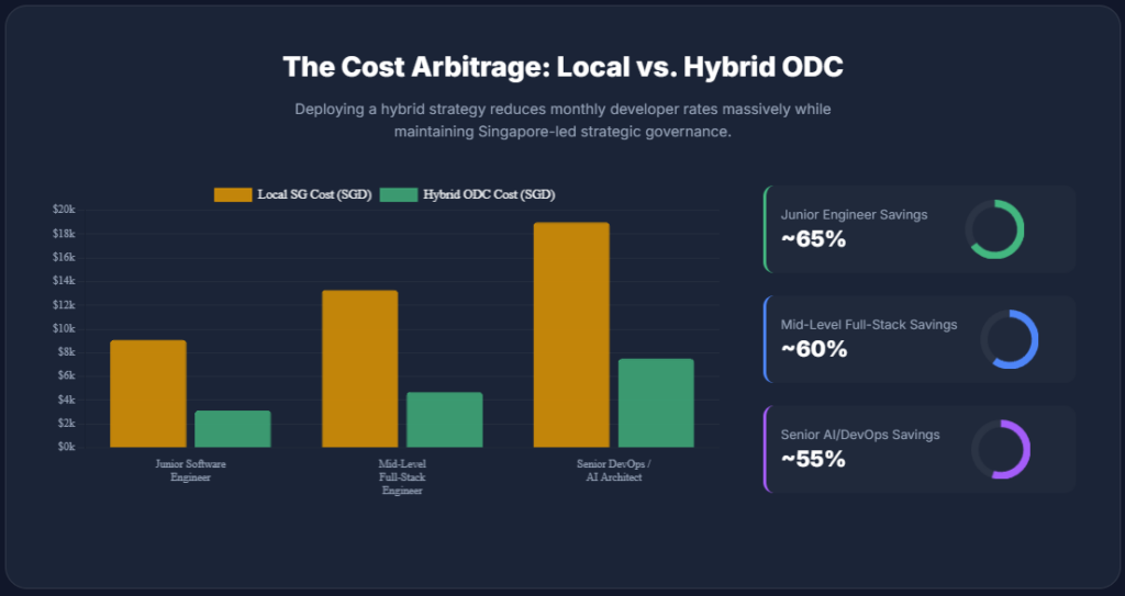 it outsourcing cost comparison